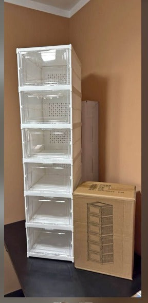 ZAPATERA PLEGABLE 6 NIVELES