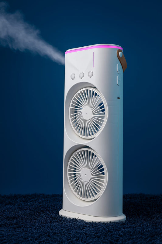 VENTILADOR HUMIDIFICADOR 180°